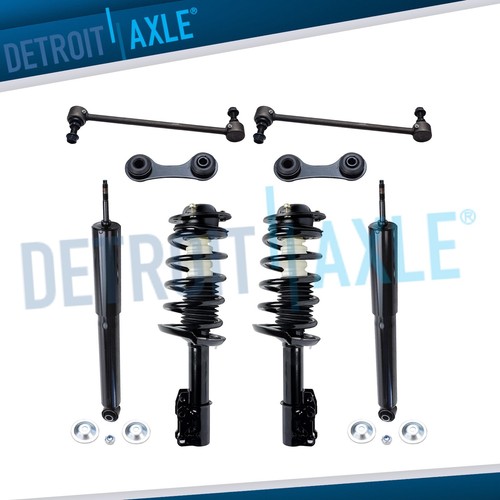 Front struts rear - front, +