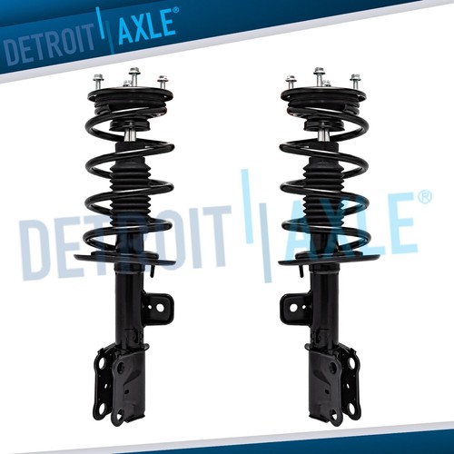 Front struts with - front, coil