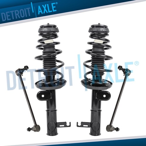 Front struts coil spring - w/,