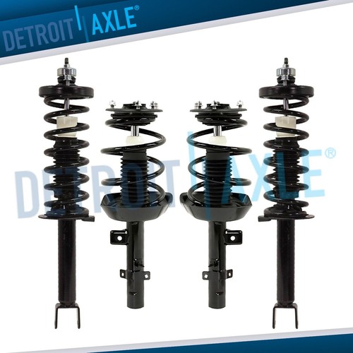 4pc front rear struts coil - 4pc,