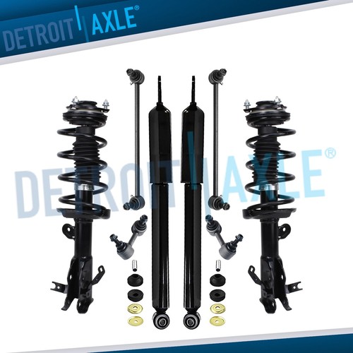 Front struts coil spring - w/coil,