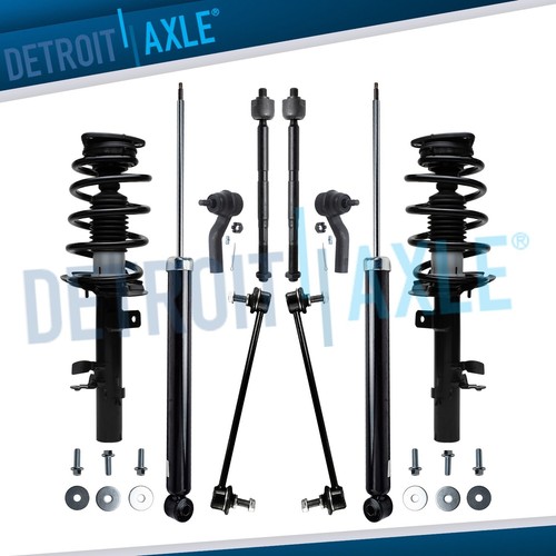 Front spring struts rear - front,