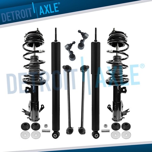 Front struts spring rear - front,