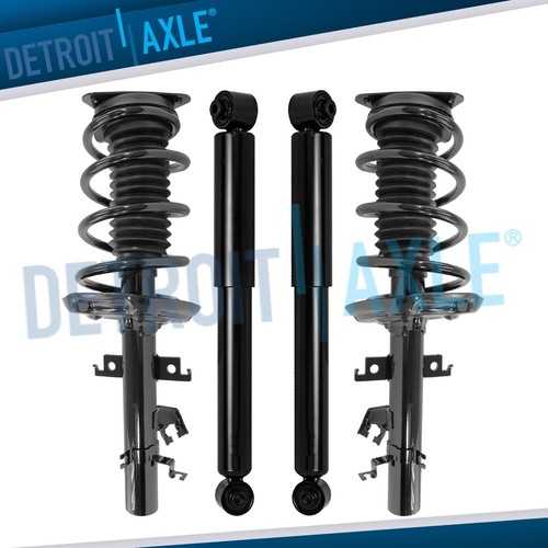 Front struts with - front, coil